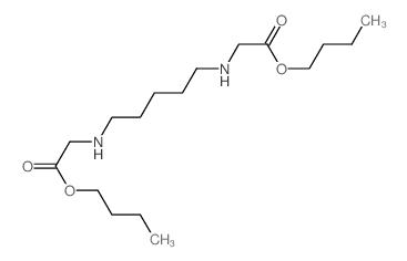 butyl 2-[5-(butoxycarbonylmethylamino)pentylamino]acetate Structure