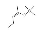 2-trimethylsilyloxy-2-pentene结构式