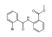 methyl 2-(2-bromobenzamido)benzoate Structure