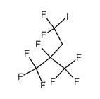 2H,2H-nonafluoro-1-iodo-3-methylbutane结构式