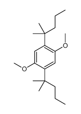 1,4-dimethoxy-2,5-bis(2-methylpentan-2-yl)benzene Structure