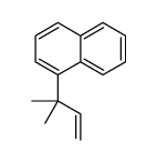 1-(2-methylbut-3-en-2-yl)naphthalene结构式