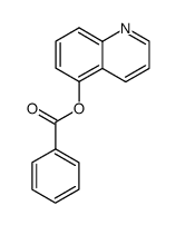 5-Quinolyl benzoate结构式
