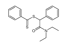 [2-(diethylamino)-2-oxo-1-phenylethyl] benzenecarbodithioate Structure