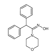1-morpholino-2,2-diphenylethan-1-one oxime结构式