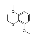 2-ethylsulfanyl-1,3-dimethoxybenzene结构式