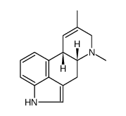 Ergoline, 8,9-didehydro-6,8-dimethyl-, (10β)结构式