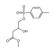 methyl 3-hydroxy-4-(4-methylphenyl)sulfonyloxybutanoate结构式