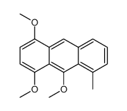 1,4,10-trimethoxy-5-methylanthracene结构式
