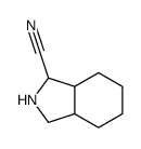 1H-Isoindole-1-carbonitrile,octahydro-(9CI)结构式