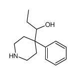 alpha-ethyl-4-phenylpiperidine-4-methanol structure