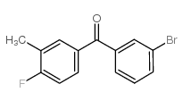 3-BROMO-4'-FLUORO-3'-METHYLBENZOPHENONE picture