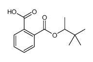 1,2-Benzenedicarboxylic acid, 1-(1,2,2-trimethylpropyl) ester Structure