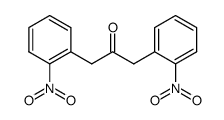 1,3-bis(2-nitrophenyl)propan-2-one Structure