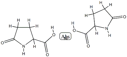 bis(5-oxo-DL-prolinato-N1,O2)nickel结构式