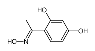 2',4'-Dihydroxyacetophenone oxime结构式