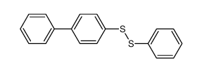 4-phenyldiphenyldisulfide结构式