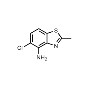 5-Chloro-2-methylbenzo[d]thiazol-4-amine Structure