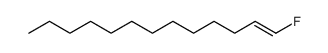 1-fluorotridec-1-ene Structure