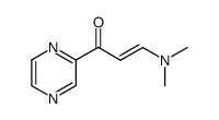 3-(N,N-dimethylamino)-1-(pyrazin-2-yl)prop-2-en-1-one结构式