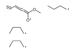 methyl 2-tributylstannylbut-2-enoate结构式