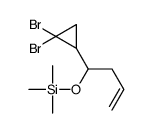 1-(2,2-dibromocyclopropyl)but-3-enoxy-trimethylsilane Structure