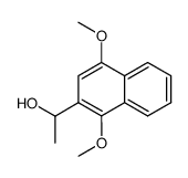 1,4-dimethoxy-2-(1-hydroxyethyl)naphthalene Structure