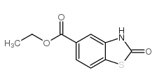 5-Benzothiazolecarboxylicacid,2,3-dihydro-2-oxo-,ethylester(9CI)结构式