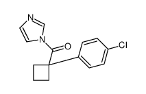 [1-(4-chlorophenyl)cyclobutyl]-imidazol-1-ylmethanone Structure