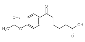 6-OXO-6-(4-ISOPROPOXYPHENYL)HEXANOIC ACID结构式