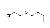 1-(2-chloroprop-2-enoxy)butane结构式