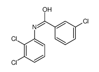 3-Chloro-N-(2,3-dichlorophenyl)benzamide结构式