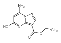 Ethyl 7-amino-5-hydroxypyrazolo[1,5-a]pyrimidine-3-carboxylate structure