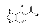 4-hydroxy-1H-benzimidazole-5-carboxylic acid结构式