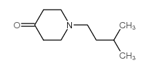 1-ISOPENTYLTETRAHYDRO-4(1H)-PYRIDINONE Structure