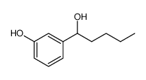 Benzenemethanol, α-butyl-3-hydroxy结构式