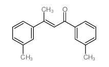 1,3-bis(3-methylphenyl)but-2-en-1-one Structure