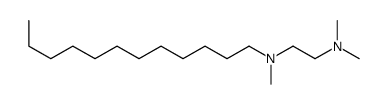 N'-dodecyl-N,N,N'-trimethylethane-1,2-diamine结构式