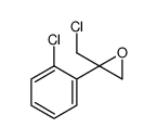 2-(chloromethyl)-2-(2-chlorophenyl)oxirane Structure