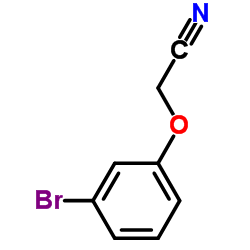 (3-Bromophenoxy)acetonitrile structure