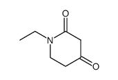 1-Ethylpiperidine-2,4-dione structure