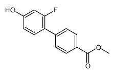 methyl 4-(2-fluoro-4-hydroxyphenyl)benzoate Structure