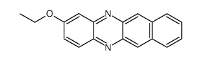 2-ethoxy-benzo[b]phenazine Structure