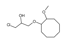 1-chloro-3-(2-methoxy-cyclooctyloxy)-propan-2-ol Structure