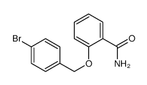 2-(4-bromobenzyloxy)benzamide Structure