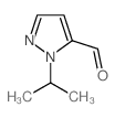 1-异丙基-1H-吡唑-5-甲醛结构式