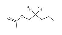 1-acetoxy-2,2-dideuterio-pentane Structure