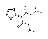 5-(1,3-dithiol-2-ylidene)-2,8-dimethylnonane-4,6-dione Structure