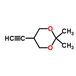 1,3-Dioxane,5-ethynyl-2,2-dimethyl- (9CI) structure