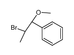 2-bromo-1-methoxy-1-phenylpropane Structure